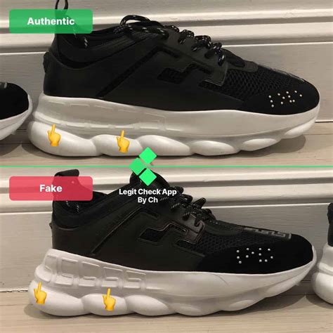 versace chain reaction shoes scam